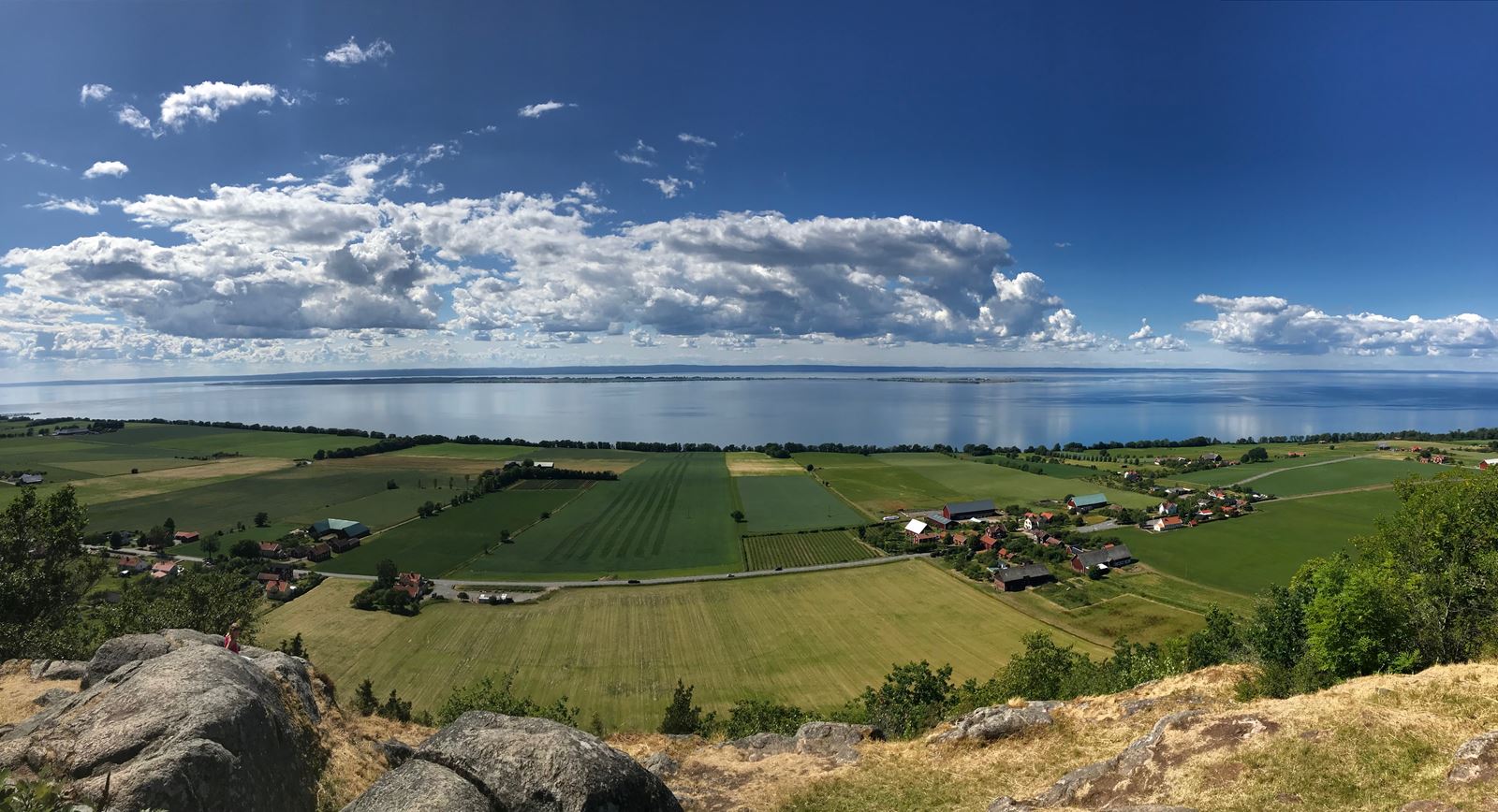 En somrig vybild. Hållbar utveckling
